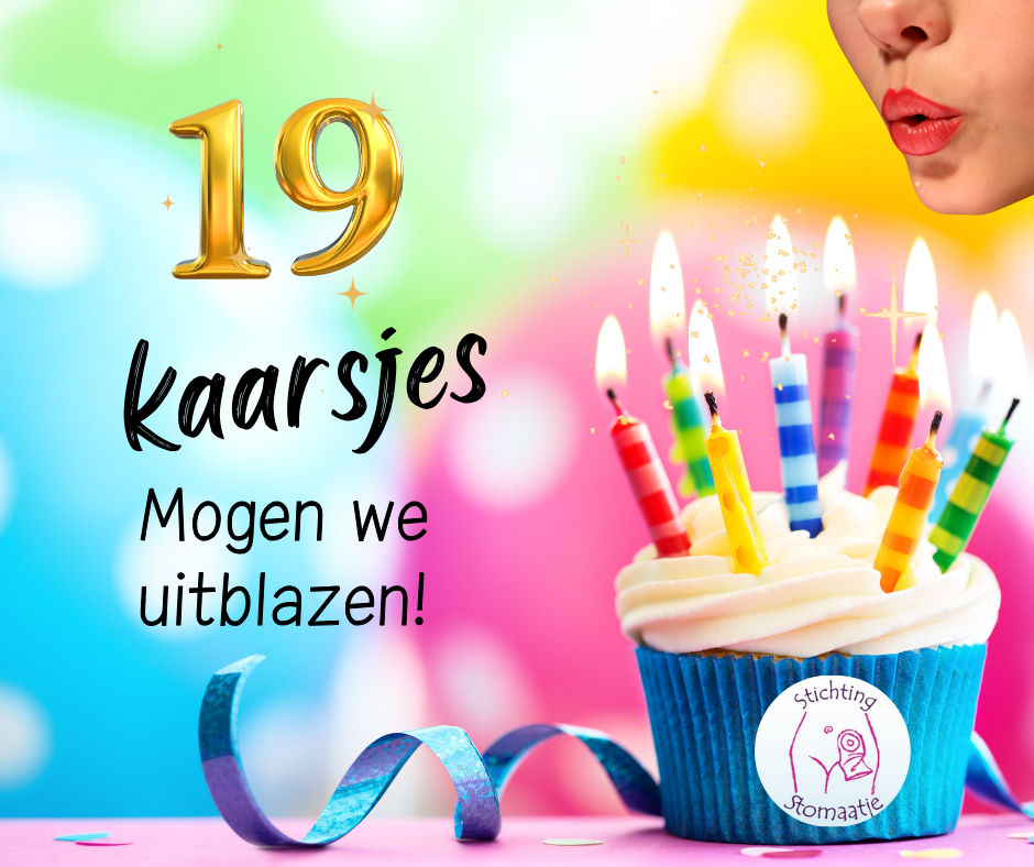 Stichting Stomaatje bestaat vandaag 19 jaar! 